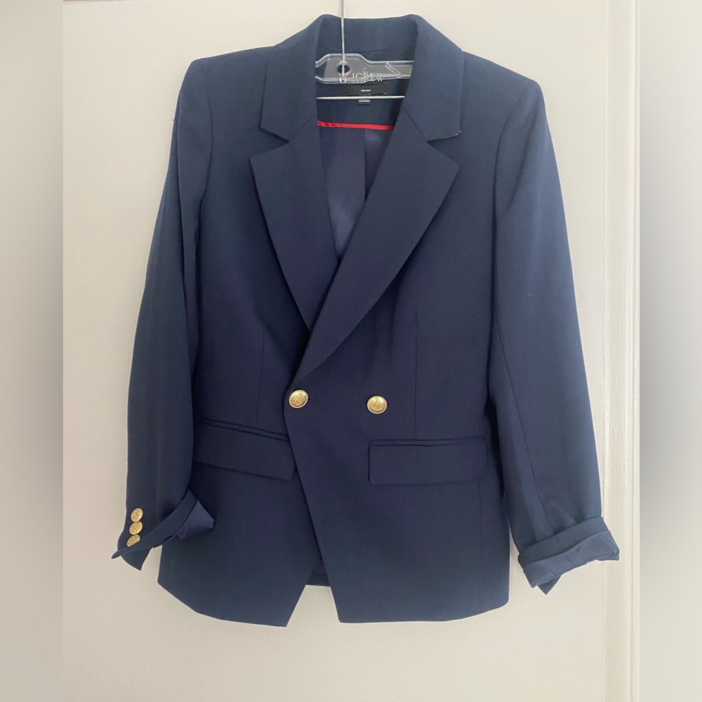 Devon blazer in Italian city wool blend